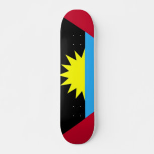 Flagge von Antigua und Barbuda Skateboard