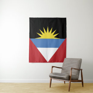 Flagge von Antigua und Barbuda Wandteppich