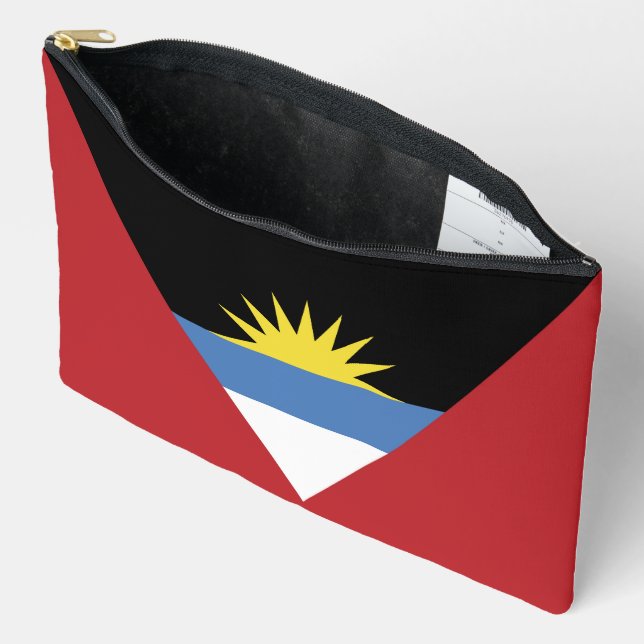 Flagge von Antigua und Barbuda Zubehörtasche (Offen)