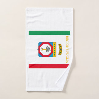 Flagge von Apulien (italienische Region) Handtuch
