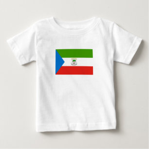 Flagge von Äquatorialguinea Baby T-shirt