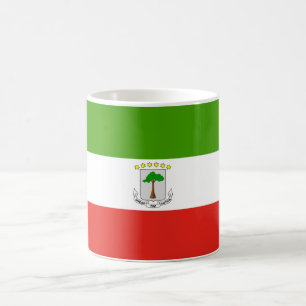 Flagge von Äquatorialguinea Kaffeetasse