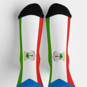 Flagge von Äquatorialguinea Socken