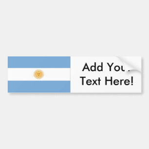 Flagge von Argentinien Autoaufkleber