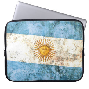 Flagge von Argentinien Laptopschutzhülle