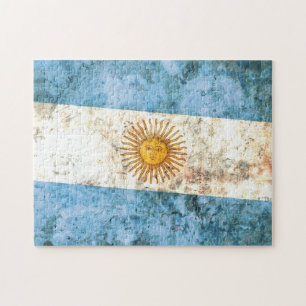 Flagge von Argentinien Puzzle