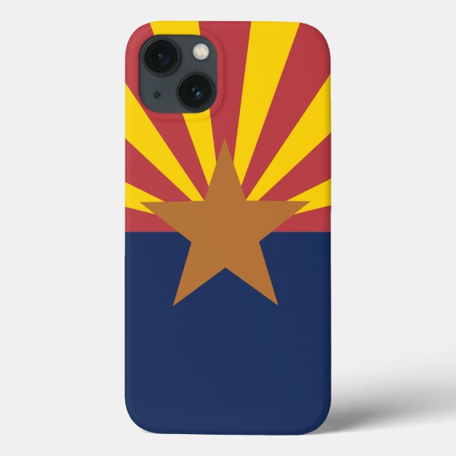 Flagge von Arizona Case-Mate iPhone Hülle (Rückseite)