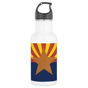 Flagge von Arizona Trinkflasche