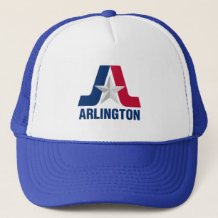 Flagge von Arlington, Texas Trucker Hat Truckerkappe