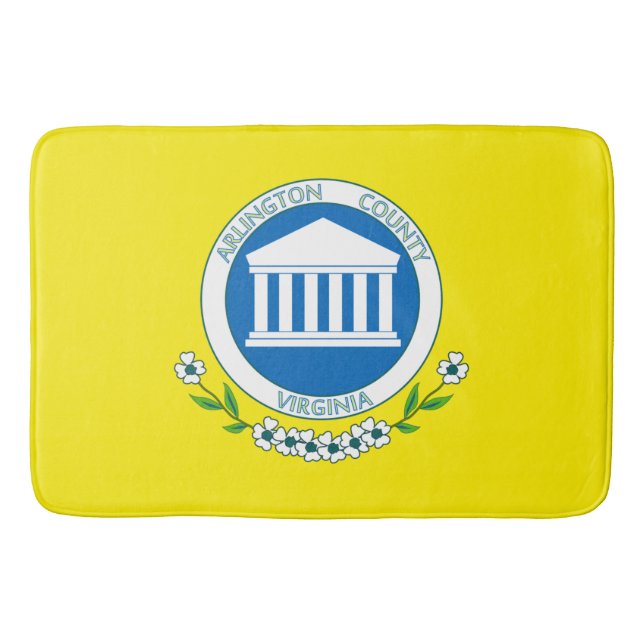 Flagge von Arlington (Virginia) Badematte (Vorderseite)