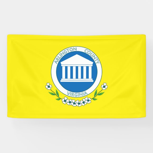 Flagge von Arlington (Virginia) Banner (Horizontal)