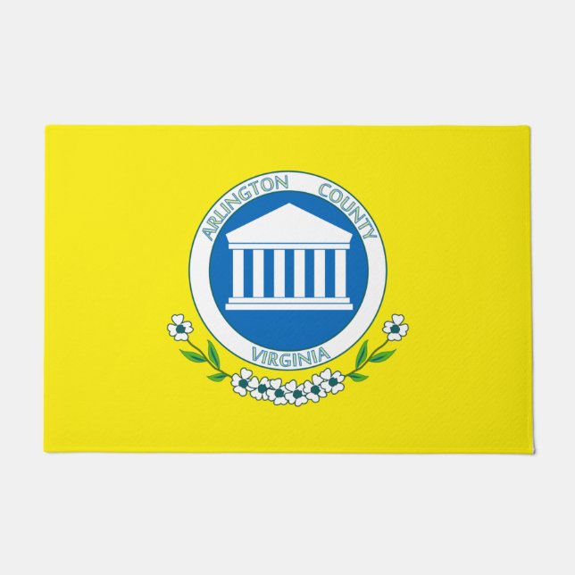 Flagge von Arlington (Virginia) Fußmatte (Vorderseite)