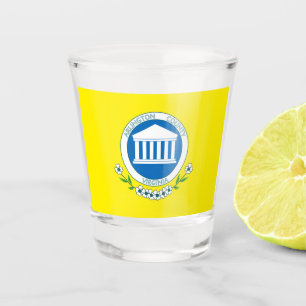Flagge von Arlington (Virginia) Schnapsglas