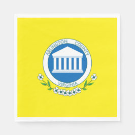 Flagge von Arlington (Virginia) Serviette