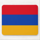 Flagge von Armenien - Yeraguyn Mousepad<br><div class="desc">Flagge von Armenien - Հայաստանիդրոշ - Հայաստան - Եռագույն - Yeřaguyn</div>