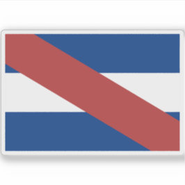 Flagge von Artigas Aufkleber