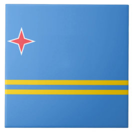 Flagge von Aruba Fliese
