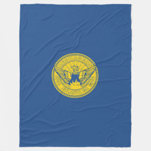 Flagge von Atlanta, Georgia Fleece Blanket