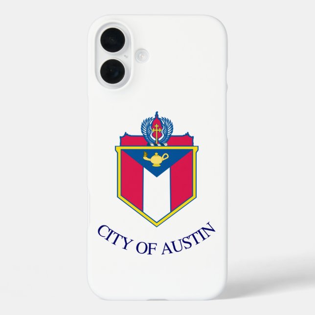 Flagge von Austin, Texas Case-Mate iPhone Hülle (Rückseite)