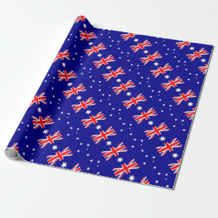 Flagge von Australien - australische Flagge Geschenkpapier