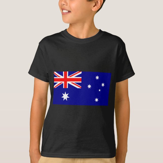 Flagge von Australien - australische Flagge T-Shirt (Vorderseite)