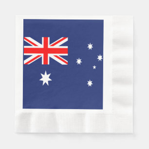 Flagge von Australien Serviette