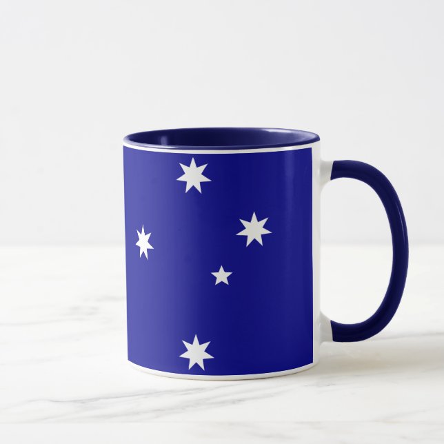 Flagge von Australien Tasse (Rechts)