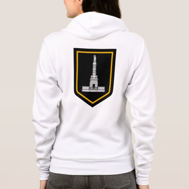Flagge von Baltimore, Maryland  Hoodie (Rückseite)