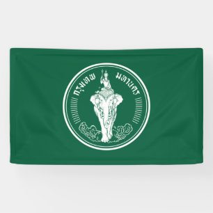 Flagge von Bangkok (thailändische Hauptstadt City) Banner