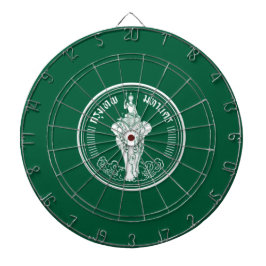 Flagge von Bangkok (thailändische Hauptstadt City) Dartscheibe