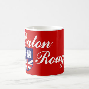 Flagge von Baton Rouge (Louisiana) Kaffeetasse