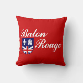 Flagge von Baton Rouge (Louisiana) Kissen