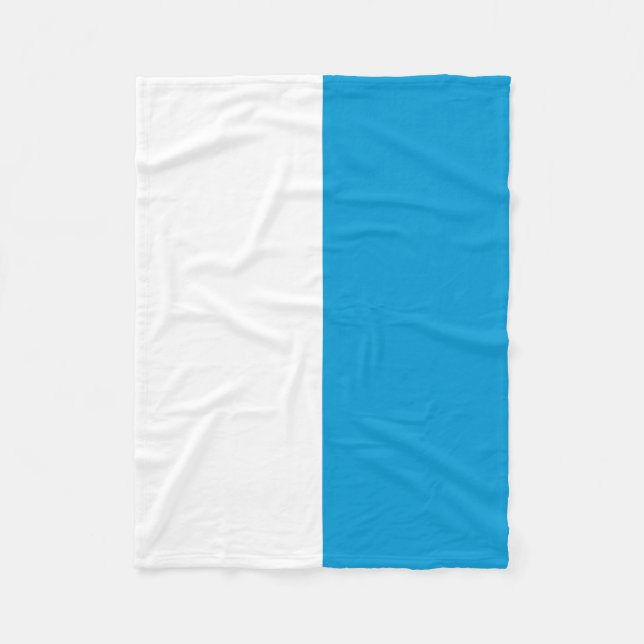 Flagge von Bayern Fleece-Decke Fleecedecke (Vorderseite)