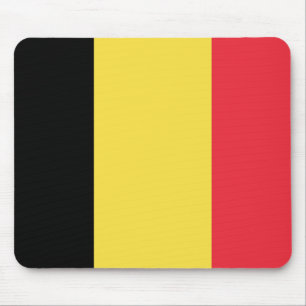 Flagge von Belgien Mousepad