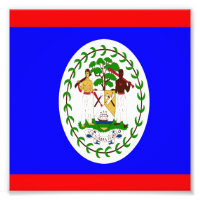 Flagge von Belize