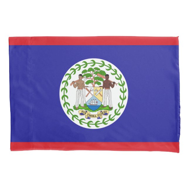 Flagge von Belize Kissenbezug (Vorderseite-Links)