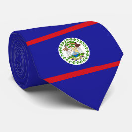 Flagge von Belize Krawatte