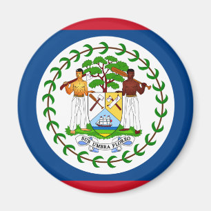 Flagge von Belize Magnet