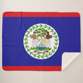 Flagge von Belize Sherpadecke