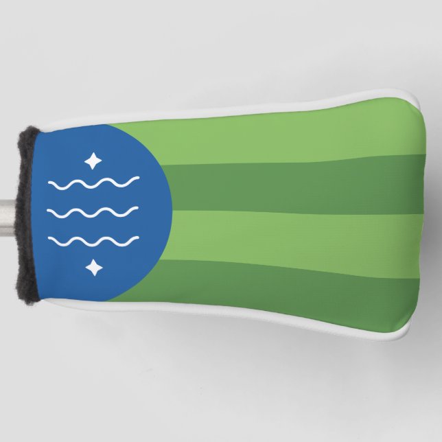 Flagge von Bellingham, Washington Golf Headcover (Vorderseite)