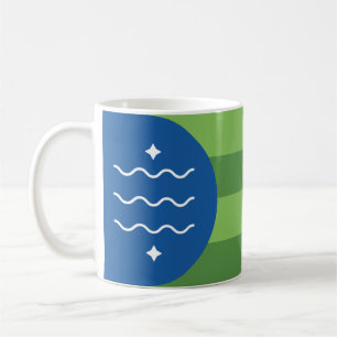 Flagge von Bellingham, Washington Kaffeetasse