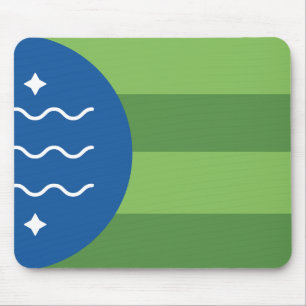 Flagge von Bellingham, Washington Mousepad
