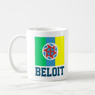 Flagge von Beloit, Wisconsin Tasse