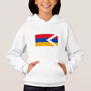 Flagge von Bergkarabach Hoodie