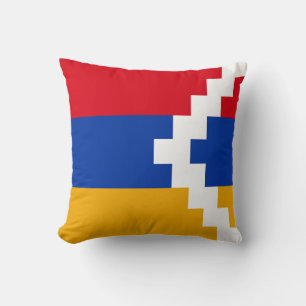 Flagge von Bergkarabach Kissen