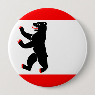 Flagge von Berlin Button
