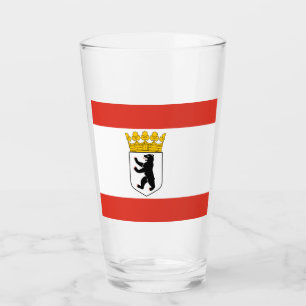 Flagge von Berlin-Glas Glas