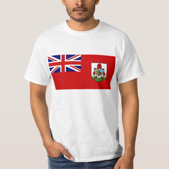Flagge von Bermuda-T-Shirt T-Shirt (Vorderseite)