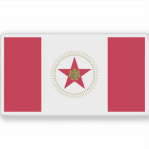 Flagge von Birmingham, Alabama Aufkleber