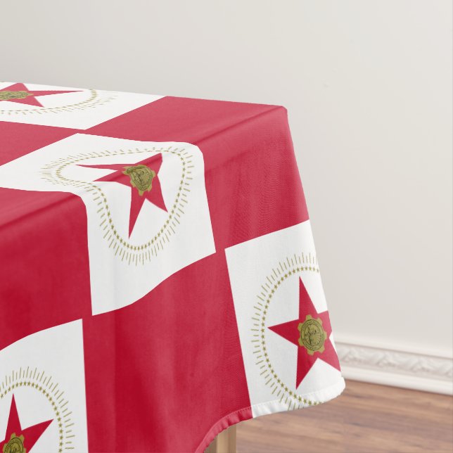 Flagge von Birmingham, Alabama Tablecloth Tischdecke (Beispiel)
